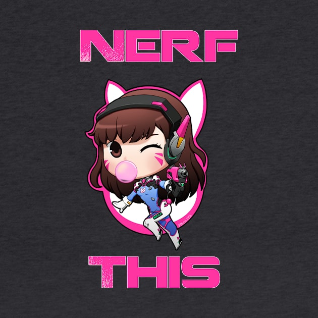 D.VA Nerf This Cute by PanDuhChuu